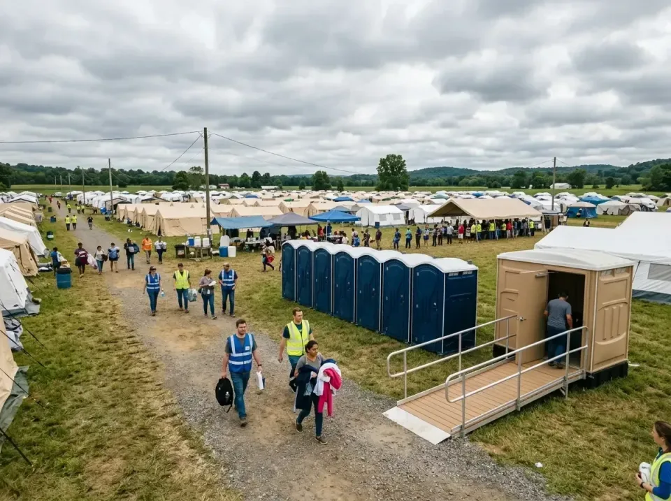 disaster-relief-camp-restrooms-010 — frequently asked questions, Dumpster & Portable Bathrooms Rental in Walnut Cove, NC
